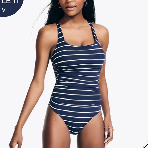 Brand New! Nautica One Piece Bathing Suit - Picture 11 of 12